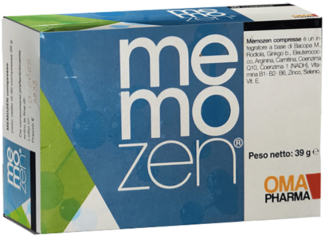 MEMOZEN 30 COMPRESSE 39 G - Farmacia Dott. Pasquale Russo