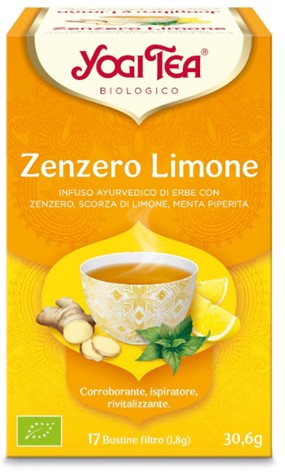 YOGI TEA ZENZERO LIMONE 31 G - Farmacia Dott. Pasquale Russo