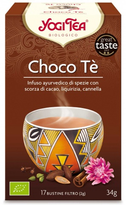 YOGI TEA CHOCO TE' BIOLOGICO 34 G - Farmacia Dott. Pasquale Russo