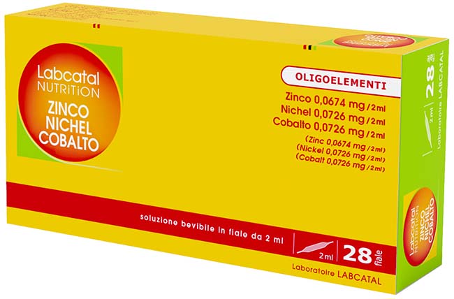 LABCATAL NUTRITION ZINCO/NICHEL/COBALTO 28 FIALE 2 ML - Farmacia Dott. Pasquale Russo