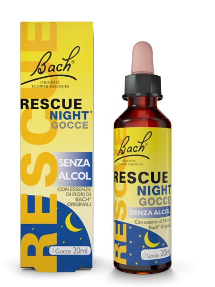 RESCUE ORIGINAL NIGHT SENZA ALCOL GOCCE 20 ML - Farmacia Dott. Pasquale Russo