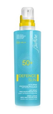 DEFENCE SUN BIONIKE LATTE SPRAY SPF 50+ PROTEZIONE MOLTO ALTA 200 ML - Farmacia Dott. Pasquale Russo