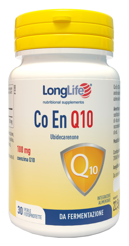 LONGLIFE CO EN Q10 100MG 30 PERLE FOTOPROTETTE - Farmacia Dott. Pasquale Russo
