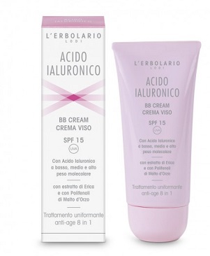 ACIDO IALURONICO BB CREAM CREMA VISO SPF15 TRATTAMENTO UNIFORMANTE ANTIAGE 8 IN 1 50 ML - Farmacia Dott. Pasquale Russo