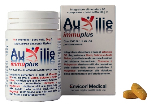 AUXILIE IMMUPLUS DEGLUTIBILE 30 COMPRESSE - Farmacia Dott. Pasquale Russo