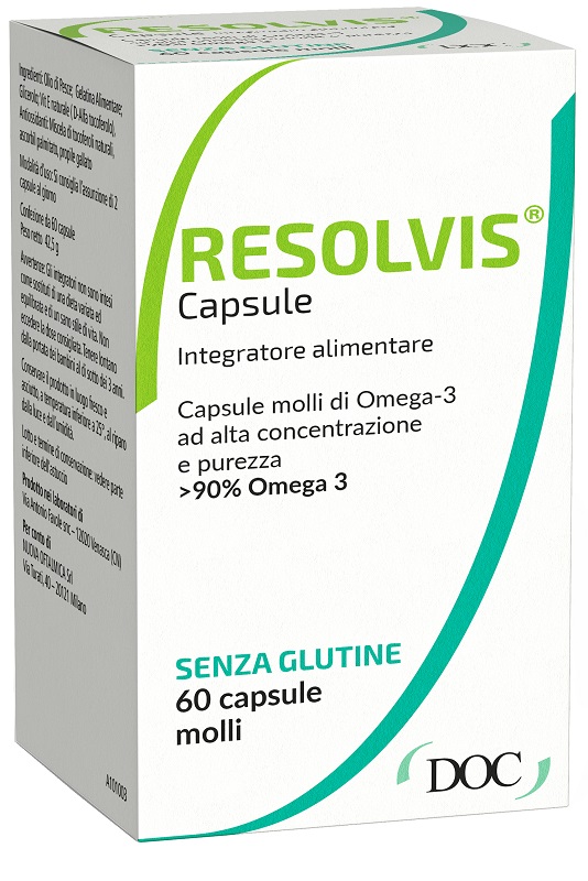 RESOLVIS 60 CAPSULE MOLLI - Farmacia Dott. Pasquale Russo