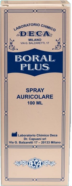 BORAL PLUS SPRAY AURICOLARE 100 ML - Farmacia Dott. Pasquale Russo