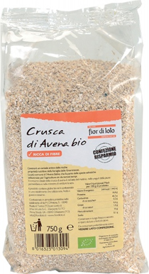 CRUSCA DI AVENA BIO 750 G - Farmacia Dott. Pasquale Russo