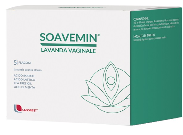 SOAVEMIN LAVANDA VAGINALE 5 FLACONI 100 ML - Farmacia Dott. Pasquale Russo