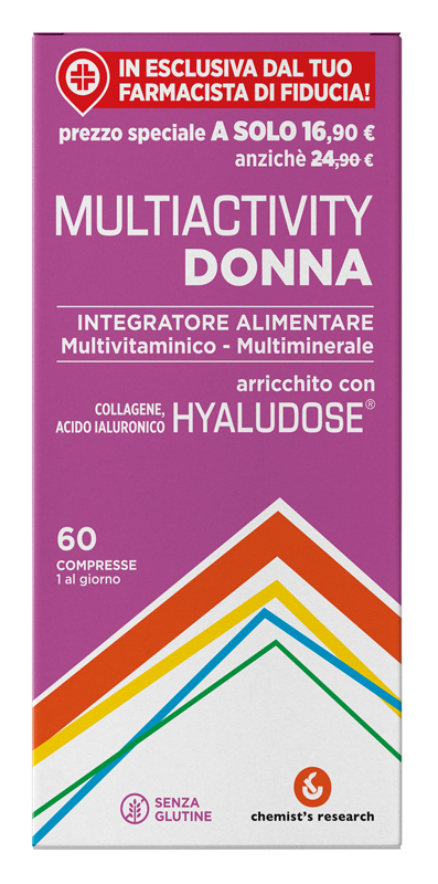 MULTIACTIVITY DONNA 60 COMPRESSE - Farmacia Dott. Pasquale Russo