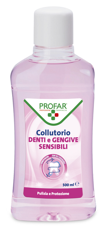 PROFAR COLLUTORIO DENTI/GENGIVE SENSIBILI 500 ML - Farmacia Dott. Pasquale Russo