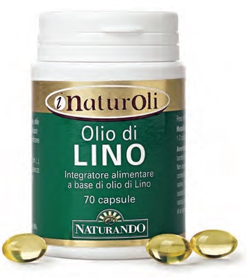 NATUROLI OLIO DI LINO 70 CAPSULE MOLLI - Farmacia Dott. Pasquale Russo