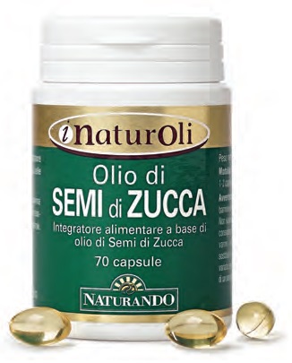 NATUROLI OLIO DI SEMI DI ZUCCA 70 CAPSULE - Farmacia Dott. Pasquale Russo