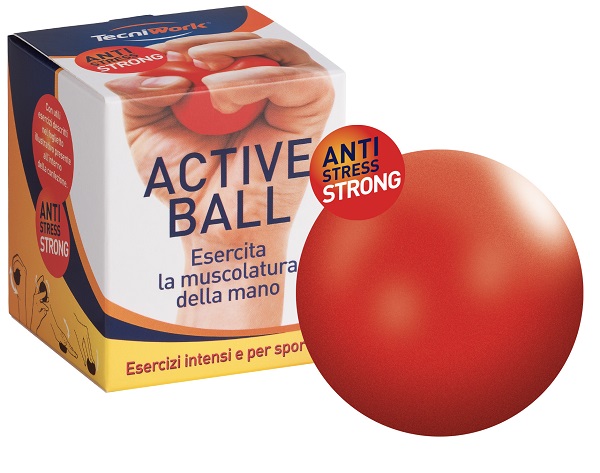 TECNIWORK ACTIVE BALL STRONG ROSSA - Farmacia Dott. Pasquale Russo