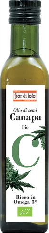 FIOR DI LOTO OLIO DI SEMI DI CANAPA BIO 250 ML - Farmacia Dott. Pasquale Russo