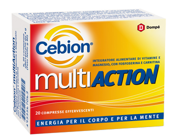 CEBION MULTIACTION 20 COMPRESSE EFFERVESCENTI - Farmacia Dott. Pasquale Russo
