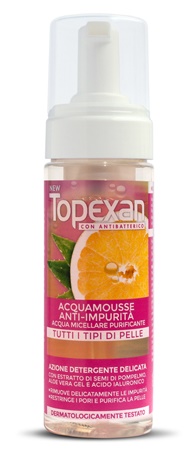 NEW TOPEXAN ACQUA MOUSSE ANTIMPURITA' 170 ML - Farmacia Dott. Pasquale Russo