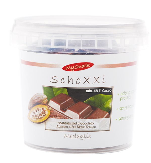 MY SNACK SCHOXXI MEDAGLIE CIOCCOLATO 180 G - Farmacia Dott. Pasquale Russo