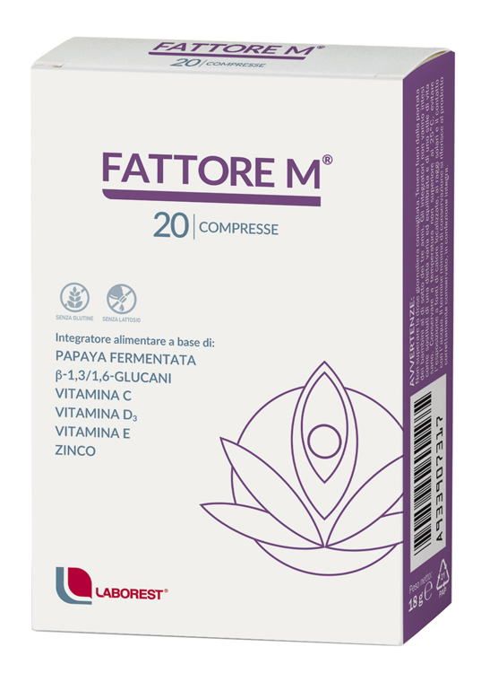 FATTORE M 20 COMPRESSE - Farmacia Dott. Pasquale Russo