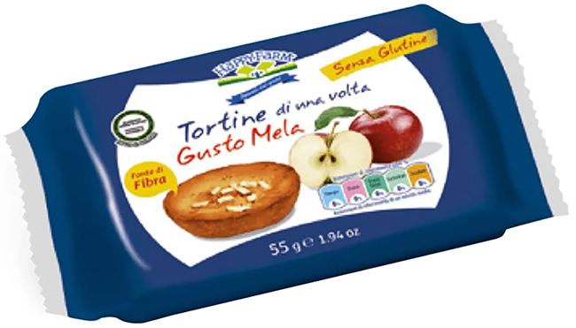 HAPPY FARM TORTINE MELA 55 G - Farmacia Dott. Pasquale Russo