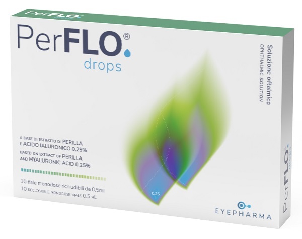 PERFLO DROPS GOCCE OCULARI 10 FIALE MONODOSE - Farmacia Dott. Pasquale Russo