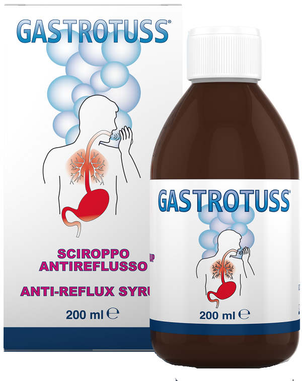 SCIROPPO ANTIREFLUSSO GASTROTUSS 200 ML - Farmacia Dott. Pasquale Russo