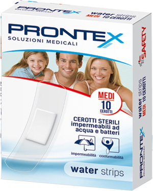 CEROTTO PRONTEX WATER STRIPS MEDIO 10 PEZZI - Farmacia Dott. Pasquale Russo