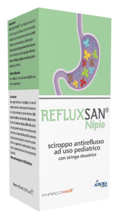 REFLUXSAN NIPIO SCIROPPO ANTIREFLUSSO 150 ML - Farmacia Dott. Pasquale Russo