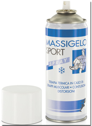 GHIACCIO ISTANTANEO MASSIGELO SPORT BOMBOLETTA SPRAY 400ML - Farmacia Dott. Pasquale Russo