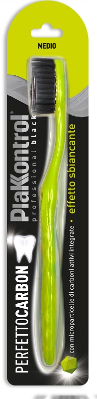 PLAKKONTROL PERFETTO CARBON SPAZZOLINO MANUALE BLISTER 1 PEZZO - Farmacia Dott. Pasquale Russo