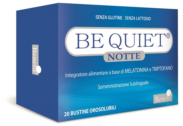 BE QUIET NOTTE 1 MG 20 BUSTINE 1,3 G - Farmacia Dott. Pasquale Russo