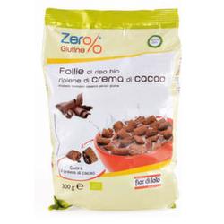 ZERO% GLUTINE FOLLIE RISO CIOCCIOLATO FONDENTE BIO 300 G - Farmacia Dott. Pasquale Russo