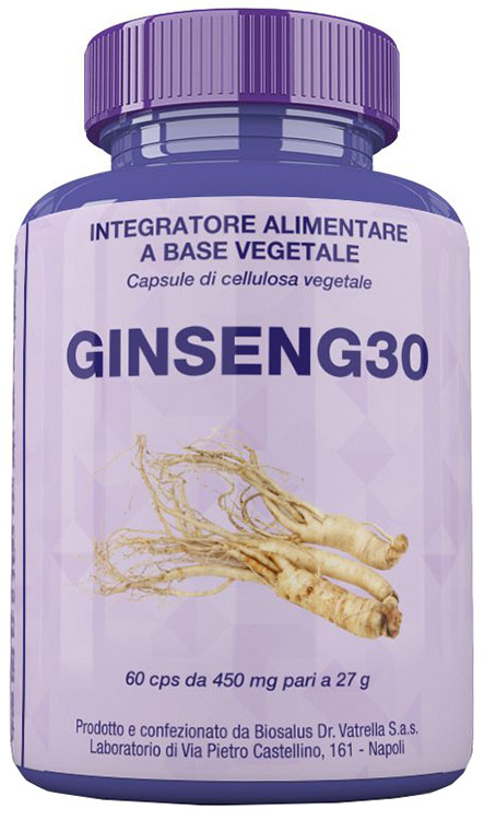 GINSENG30 60 CAPSULE 27 G - Farmacia Dott. Pasquale Russo