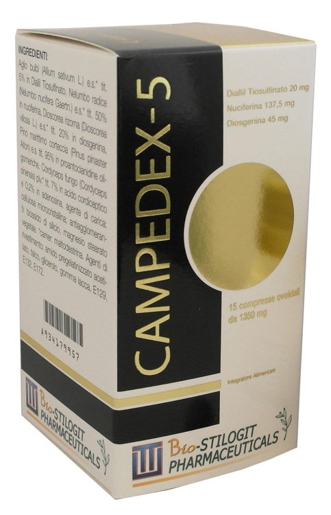 CAMPEDEX-5 15 COMPRESSE OVOIDALI 18 G - Farmacia Dott. Pasquale Russo