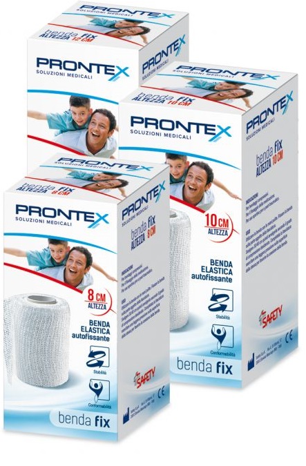 BENDA ELASTICA PRONTEX FIX AUTOFISSANTE 12 CM DI ALTEZZA PER4 METRI IN ESTENSIONE 1 PEZZO - Farmacia Dott. Pasquale Russo