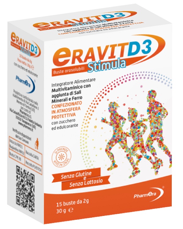 ERAVIT D3 STIMULA 15 BUSTINE STICK PACK 2 G - Farmacia Dott. Pasquale Russo