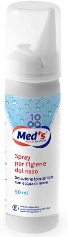 SPRAY MEDS IPERTONICO ACQUA NASO 50 ML - Farmacia Dott. Pasquale Russo