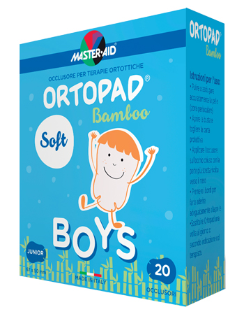 CEROTTO OCULARE PER ORTOTTICA ORTOPAD SOFT BOYS JUNIOR 20 PEZZI - Farmacia Dott. Pasquale Russo