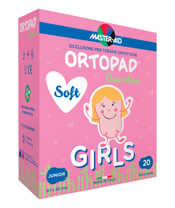 CEROTTO OCULARE PER ORTOTTICA ORTOPAD SOFT GIRLS JUNIOR 20 PEZZI - Farmacia Dott. Pasquale Russo