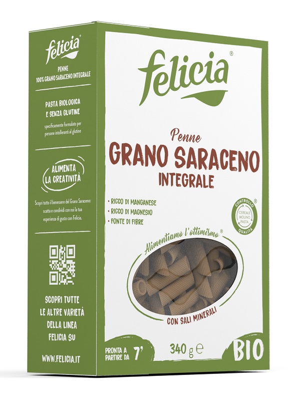 FELICIA BIO SARACENO PENNE 340 G - Farmacia Dott. Pasquale Russo