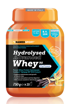 HYDROLYSED ADVANCED WHEY VANILLA CREAM BARATTOLO POLVERE ORALE 750 G - Farmacia Dott. Pasquale Russo