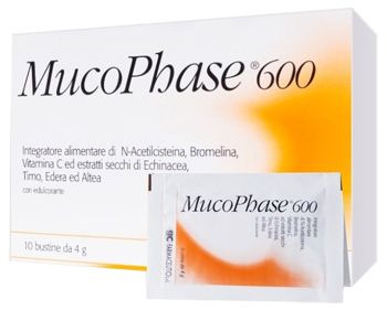 MUCOPHASE 600 10 BUSTINE 40 G - Farmacia Dott. Pasquale Russo