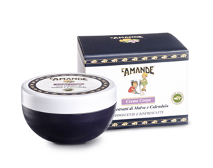 L'AMANDE MARSEILLE CREMA CORPO MALVA/CALENDULA 200 ML - Farmacia Dott. Pasquale Russo