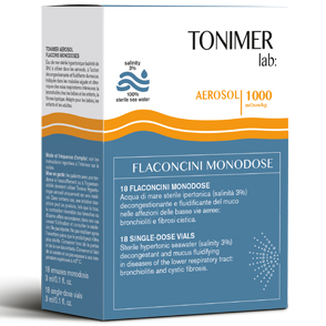 TONIMER LAB AEROSOL 18 FLACONCINI 3 ML MONODOSE - Farmacia Dott. Pasquale Russo