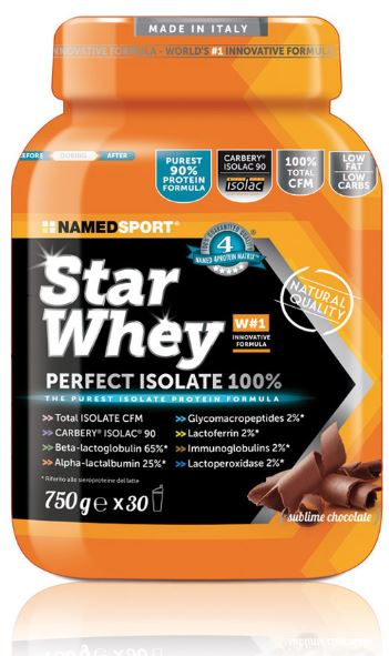 STAR WHEY SUBLIME CHOCOLATE 750 G - Farmacia Dott. Pasquale Russo