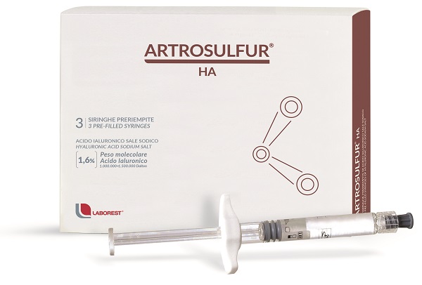 SIRINGA INTRA-ARTICOLARE ARTROSULFUR HA ACIDO IALURONICO 1,6% 2 ML 3 PEZZI - Farmacia Dott. Pasquale Russo