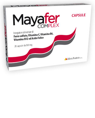 MAYAFER COMPLEX 20 CAPSULE BLISTER 10 G - Farmacia Dott. Pasquale Russo