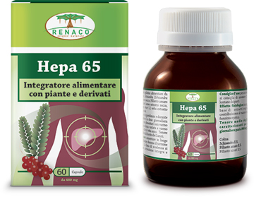 HEPA 65 60 CAPSULE FLACONE 28,8 G - Farmacia Dott. Pasquale Russo
