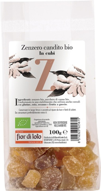 ZENZERO CANDITO CUBI BIO 100 G - Farmacia Dott. Pasquale Russo