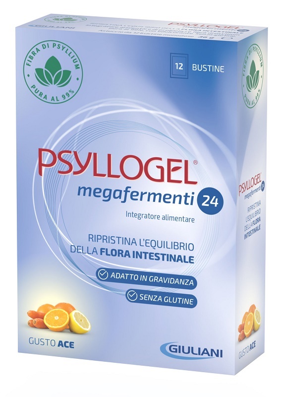 PSYLLOGEL MEGAFERMENTI 24 ACE 12 BUSTE 3 G - Farmacia Dott. Pasquale Russo